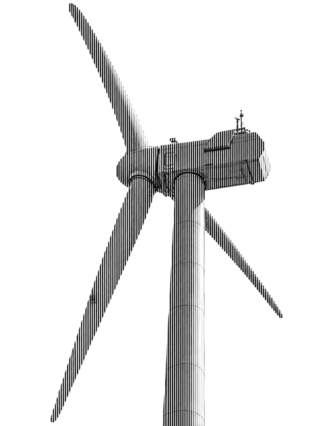 Rope access equipment for wind energy work